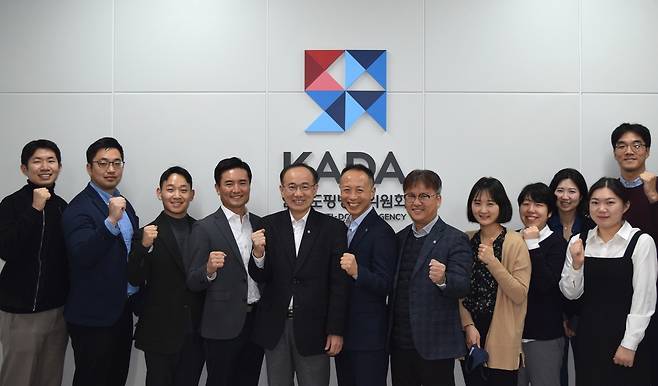 대학강의용 도핑 교재를 개발 중인 KADA와 국민대 [한국도핑방지위원회 제공. 재판매 및 DB금지]