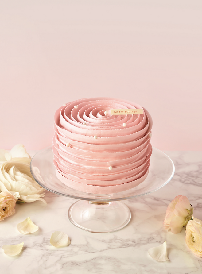 신라호텔의 ‘멜리플루어스 러브’ 케이크. [사진 출처 = 신라호텔]