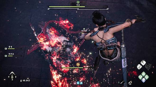 받아치면 큰 공격을 먹일 수 있다.