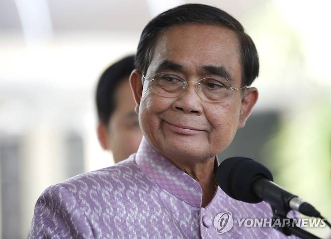 쁘라윳 짠오차 태국 총리 [EPA 연합뉴스 자료사진. 재판매 및 DB 금지]