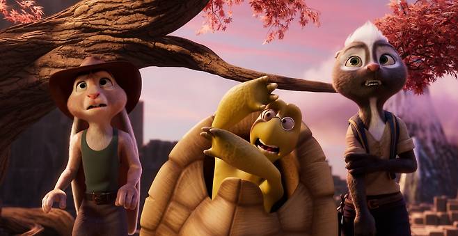 애니메이션 '치킨래빗: 잃어버린 보물을 찾아서' [스튜디오 디에이치엘 제공. 재판매 및 DB 금지]