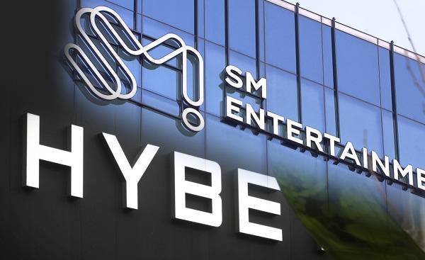 SM엔터테인먼트와 하이브 [사진 연합]