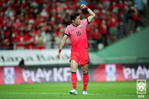 황의조. ⓒKFA