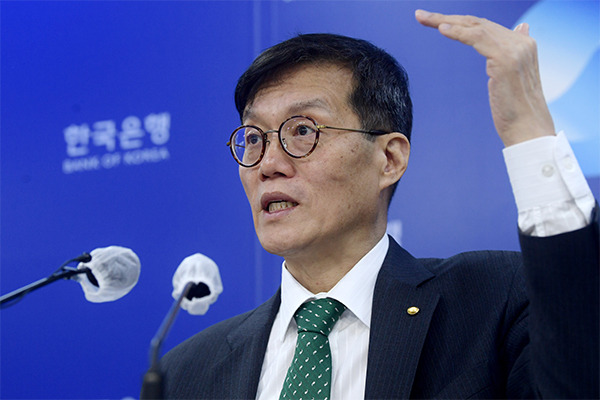 Bank of Korea Governor Rhee Chang-yong [Source : Joint Press Corps]