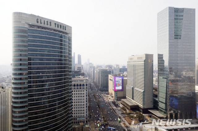 서울 강남구 테헤란로 일대. 뉴시스 자료사진.