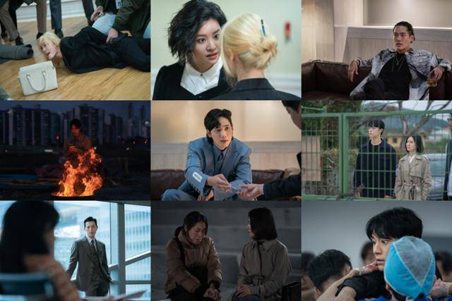 학교 폭력 피해자의 사적 복수 스토리를 다룬 '더 글로리' 주요 장면. 넷플릭스 제공