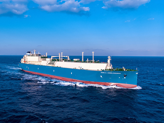 Daewoo Shipbuilding & Marine Engineering‘s LNG carrier [Photo provided by DSME]