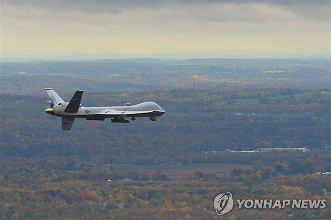 미군 무인기 MQ-9 리퍼 [미국 국방부 제공. 연합뉴스 자료사진]