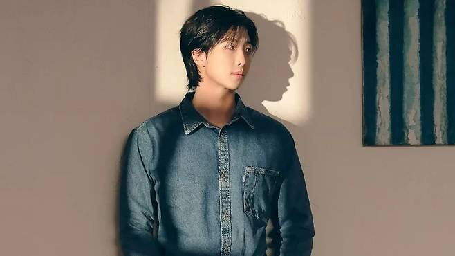 RM's image for his first solo album "Indigo" (Big Hit Music)