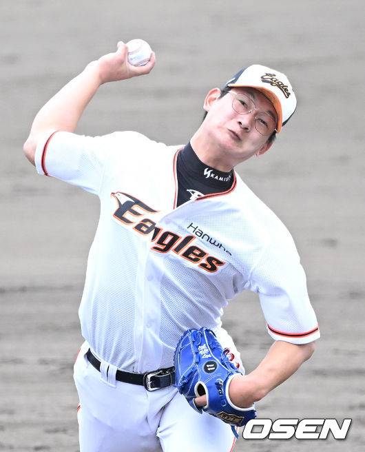 한화 이글스 투수 김서현 / OSEN DB