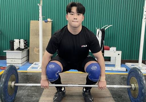 남고부 역도 중량급 기대주 김태희. 경기일보 DB