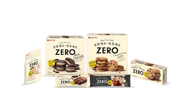 복통 이슈가 있었던 롯데제과의 제로슈거 제품들/사진제공=롯데제과