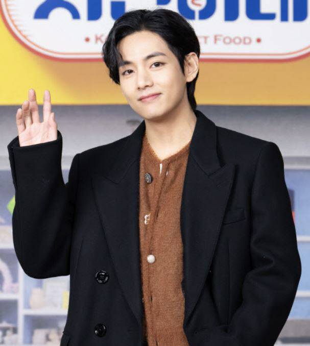 tvN ‘서진이네’에 출연한 방탄소년단 멤버 뷔. (사진=tvN)