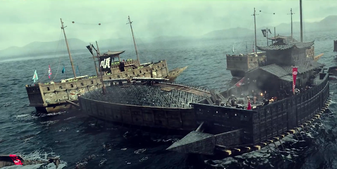 영화 ‘한산’에 등장한 거북선