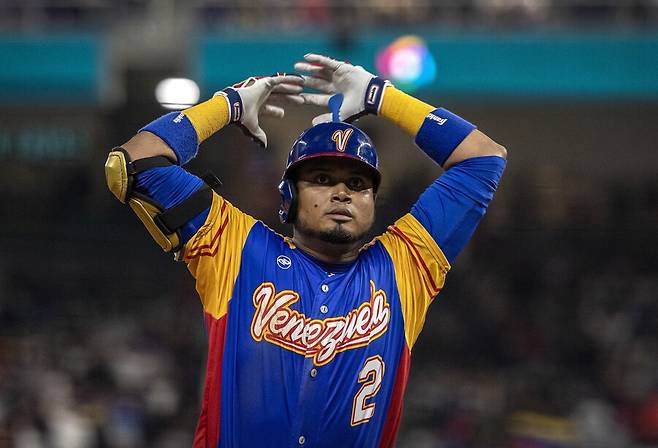 ▲ 베네수엘라의 루이스 아라에즈 ⓒ연합뉴스/EPA