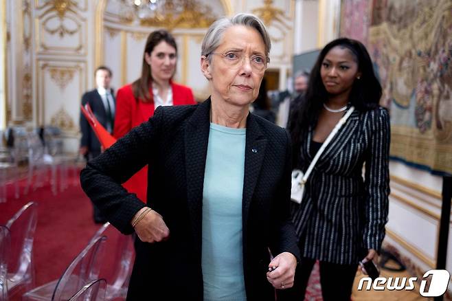 엘리자베스 보른 프랑스 총리 2023.3.18 ⓒ AFP=뉴스1 ⓒ News1 정윤미 기자