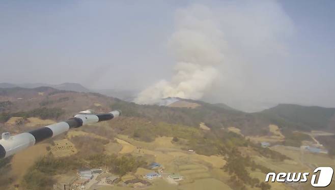 충청남도 서천군 마산면 요곡리 일원 산불