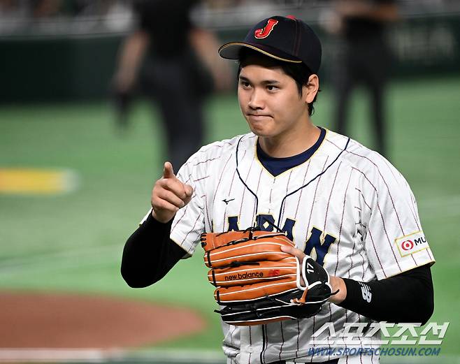 오타니 쇼헤이는 월드베이스볼클래식 결승에 진출할 경우 LA 에인절스 캠프에는 오는 23일 이후 합류할 수 있다. 허상욱 기자 wook@sportschosun.com