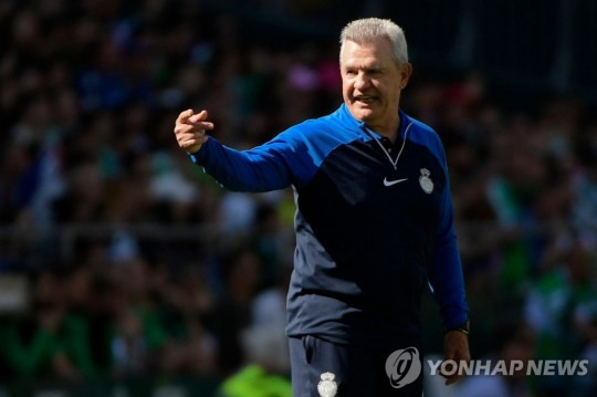 하비에르 아기레 감독 [AFP=연합뉴스]