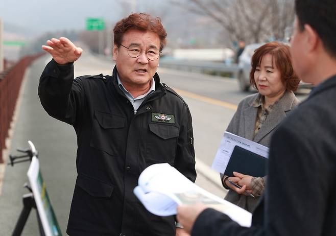 주요 사업장 점검하는 최명서 영월군수 [영월군 제공.재판매 및 DB 금지]