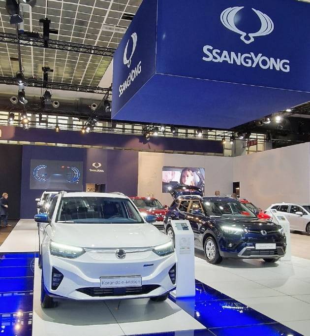 쌍용자동차는 2023 브뤼셀 유러피안 모터쇼에 참가해 본격적인 유럽 시장 공략에 나선다고 16일 밝혔다. 쌍용자동차 제공.