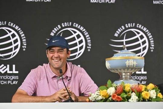 지난해 우승자 스코티 셰플러