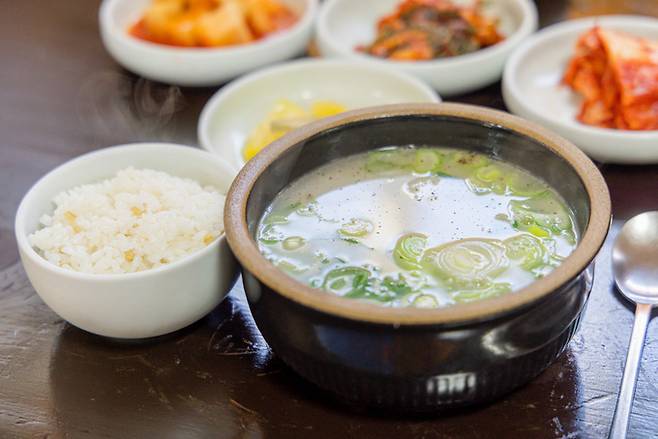 ‘원이조설렁탕’. 제주관광공사 제공