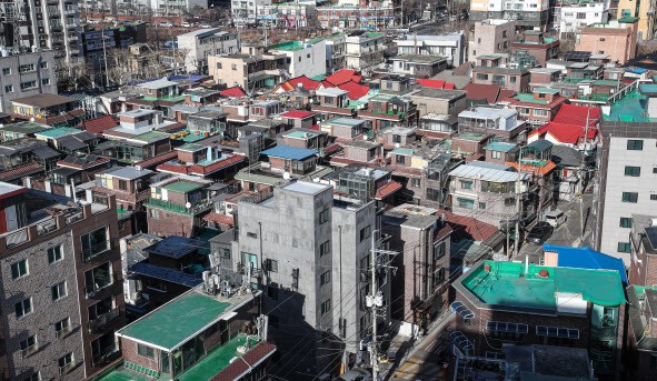 서울의 저층 주거지 모습. (사진=연합뉴스)