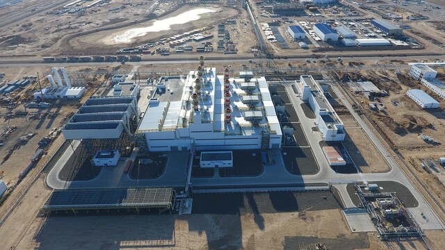두산에너빌리티가 2020년 카자흐스탄에 준공한 카라바탄 복합화력발전소 전경. 두산에너빌리티 제공
