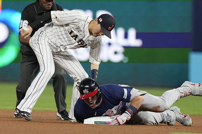 ▲ 미국은 이번 WBC에도 100%와는 동떨어진 전력 구성에 머물렀다 ⓒ연합뉴스/AP통신