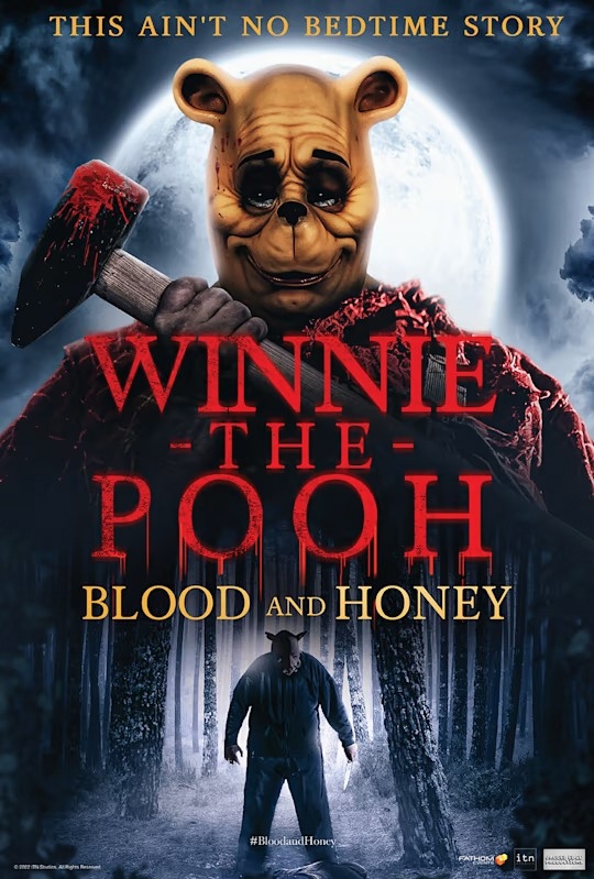 영화 ‘곰돌이 푸: 피와 꿀’ 포스터. 사진|VII필러엔터테인먼트