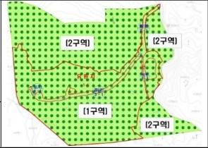 산천단유원지 개발사업 분할 [제주도 제공.재판매 및 DB 금지]