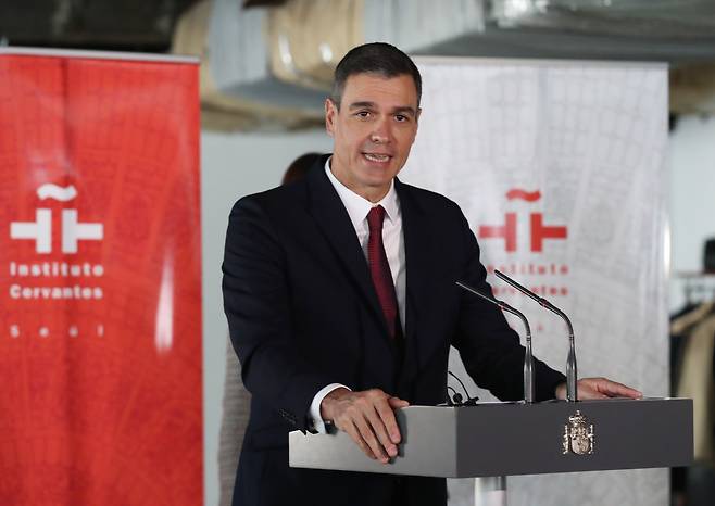 페드로 산체스 스페인 총리.