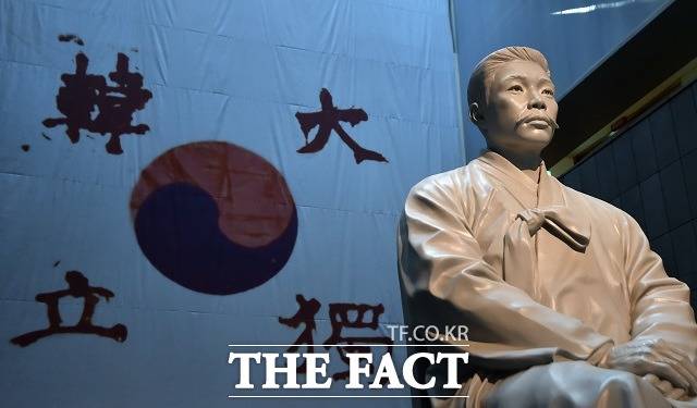 양기대 더불어민주당 의원은 26일 안중근 의사 유해 봉환을 위한 국회의원 모임이 추진된다고 밝혔다. /이새롬 기자