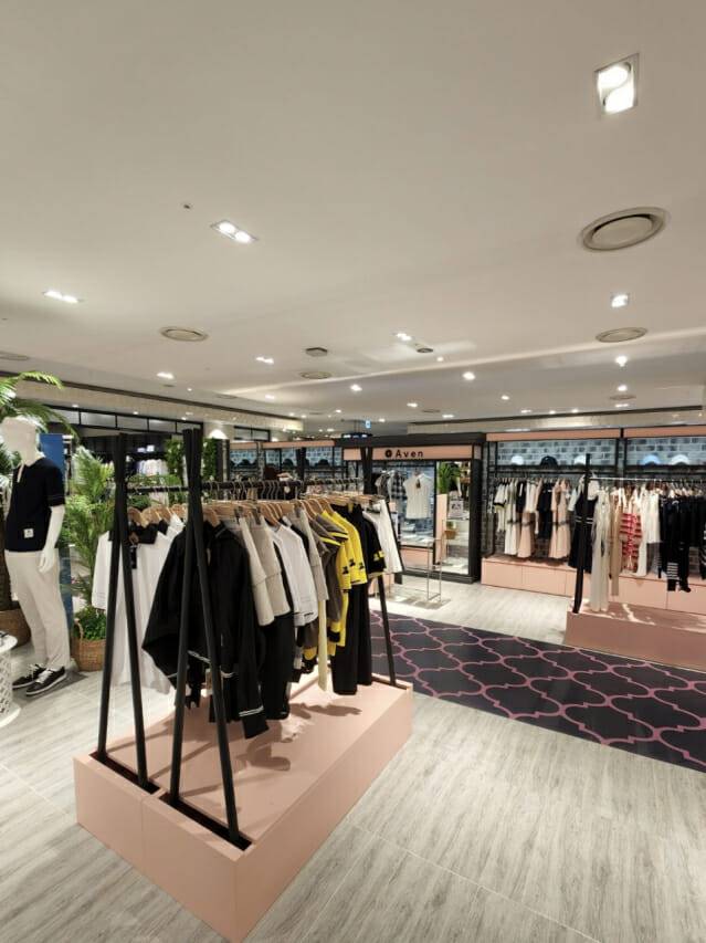 쿨베어스 에이븐 백화점 팝업스토어