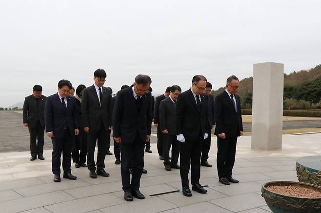 제주 4.3 피해자들을 추모하는 이원석 검찰총장 / 출처=대검찰청