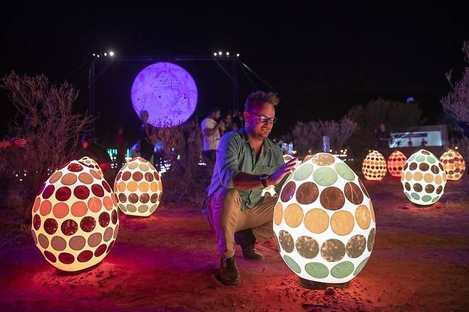 파르치마 빛의 축제.  /사진= 노던 테리토리 관광청