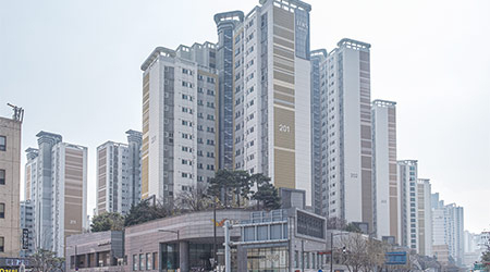 서울 성동구 왕십리뉴타운2구역을 재개발한 ‘텐즈힐2단지’ 전경. (윤관식 기자)
