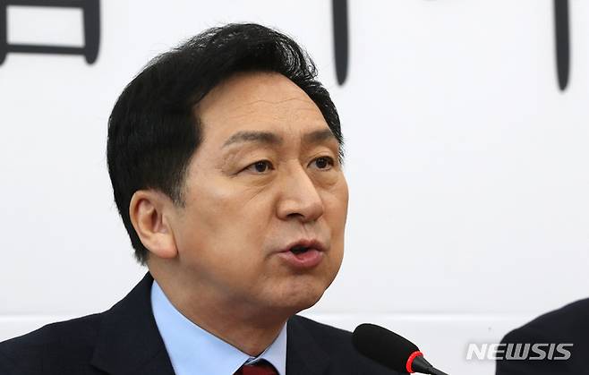 [서울=뉴시스] 전진환 기자 = 김기현 국민의힘 대표.  2023.03.27. amin2@newsis.com