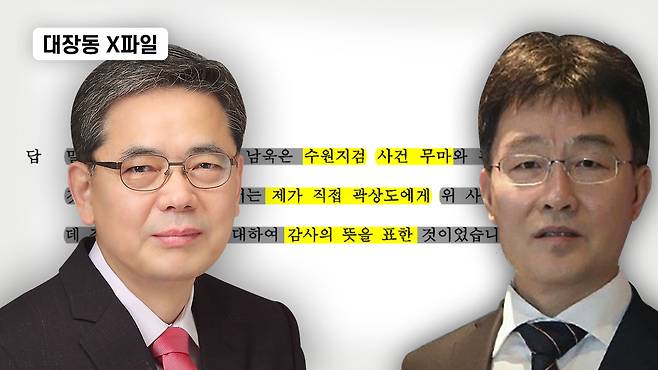 [대장동 X파일]"곽상도가 수사 막아줬다"...김만배 자백에도 검찰은 수사 뭉갰다