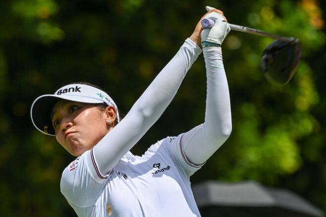 리디아 고는 LPGA 명예의 전당 헌액까지 2포인트를 남겨두고 있다. AFP 연합뉴스