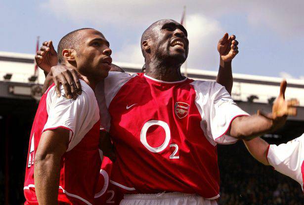 2004년 4월 리버풀전 당시 해트트릭을 달성한 앙리.미러 캡처