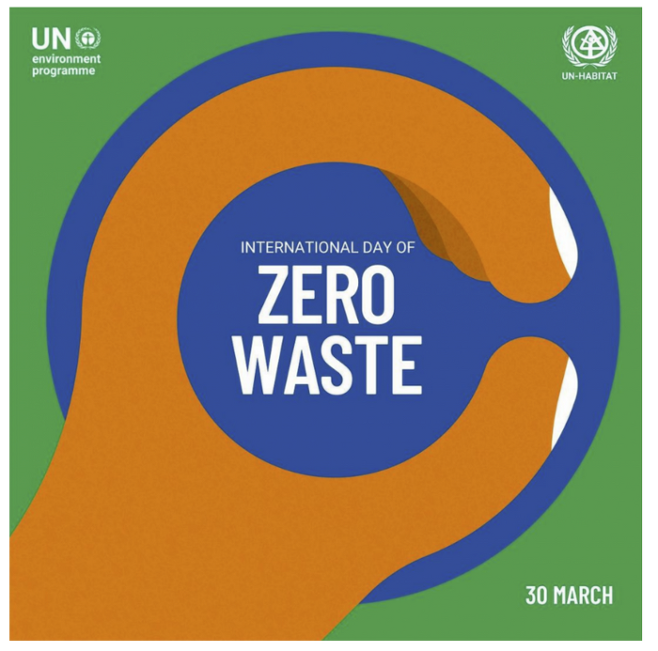 서울시가 유엔(UN)이 지정한 제1회 세계 쓰레기 없는 날을 맞아 다회용컵 체험 캠페인을 벌인다고 30일 밝혔다. 세계 쓰레기 없는 날 유엔 포스터.
