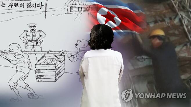 탈북여성 '강제수용소' 인권유린 고발(CG) [연합뉴스TV 제공]