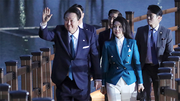 순천만국제정원박람회 방문한 윤석열 대통령 내외 [대통령실통신사진기자단]