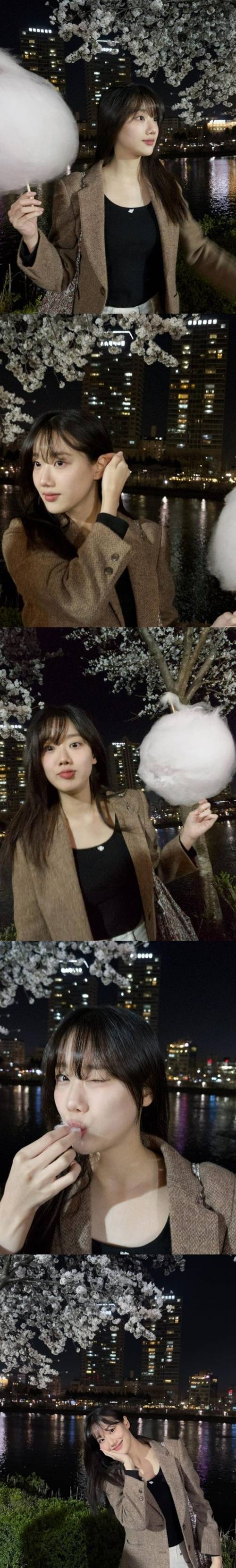 에이프릴 출신 이나은이 근황을 공개했다. 사진=이나은 SNS