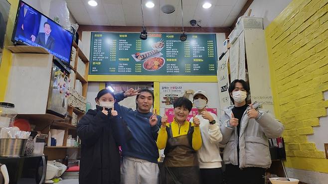 가천대 회화과 학생들이 '맛집으로 로그인' 캠페인을 통해 제작한 메뉴판./사진제공=가천대