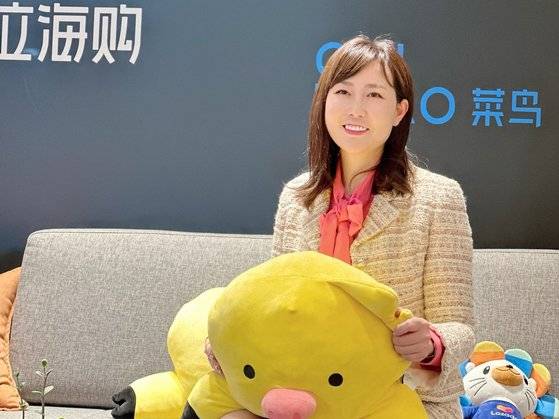 지난달 28일 서울 중구에 위치한 알리바바코리아 사옥에서 만난 장원(蔣雯) 플리기 호텔 부문 이사. [사진 중앙일보 중국연구소]