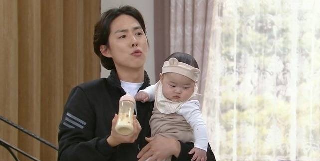 백성현의 둘재 아이가 ‘내눈에 콩깍지’ 마지막회에 깜짝 출연했다. 사진|KBS 방송화면 캡처