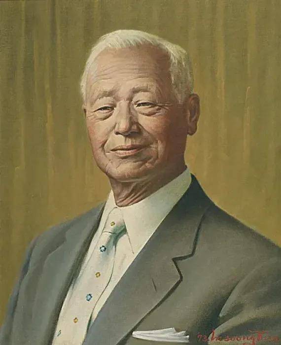 이승만 전 대통령 공식 초상화.